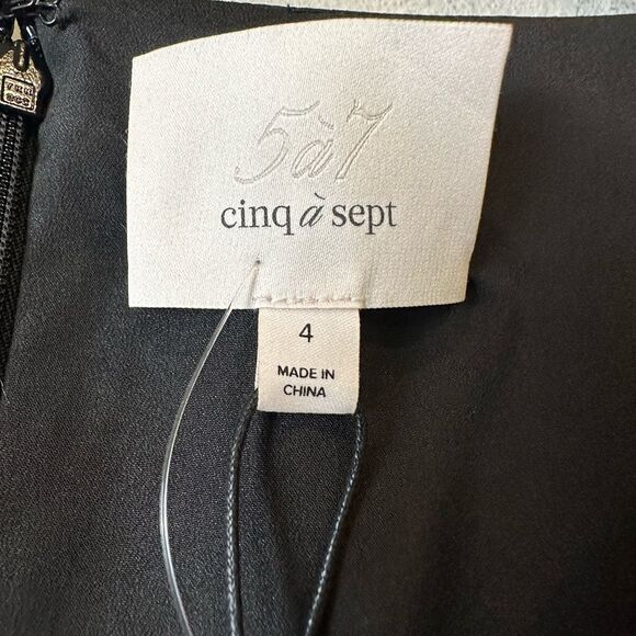 Cinq à Sept Daisy Kacy Faux Wrap Midi Dress‎ size 4 - Picture 6 of 15